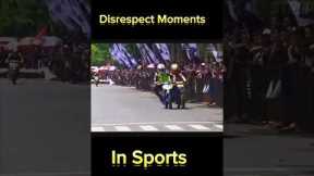 Disrespect Moments in Sports 😳😳😳😳😳 #shorts #disrespect #sports #nosportsmanship #trending