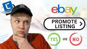 Should you promote your listings on eBay? (I did a TEST with auctions.)