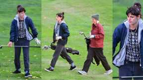 Kristen Stewart's Golf Day with Fiancée Dylan Meyer