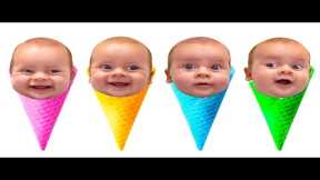 Baby Ice cream - Funny videos for kids