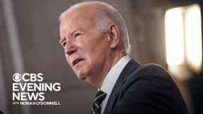 CBS News poll shows most Americans disapprove of Biden's handling of Israel-Hamas war
