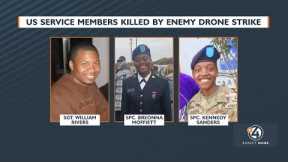 Three US Service Members killed by enemy drone strike