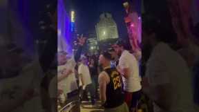 Playoff Game Fan Fight #nba #wow #omg #funny #viral #zaytheprophetreacts #trending #viralshorts