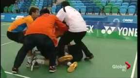 Worst Sports fight | First ever badminton fight | fights between players