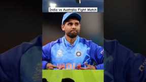India vs Australia 😃World Cup Fight Match #cricket #shorts #rc24 #viral #trending #viratkohli #india