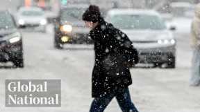 Global National: Jan. 9, 2024 | Millions of Canadians brace for brutal blast of winter weather