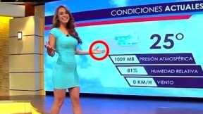 Unforgettable Weather Moments Caught on Live TV - Awkward Moments and Bloopers Funny 2017