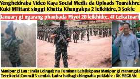 31stJan.Ayuk-Yengheidraba Video Kaya Social Media da Uploads Tourakhre,Khungakpa 2 leikhidre,3 Sokle