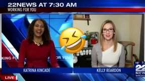 Funniest News Bloopers January 2024.