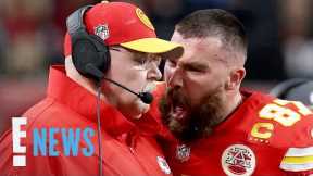 Travis Kelce’s HEATED Exchange With Coach Andy Reid: Breaking Down the Super Bowl Drama! | E! News