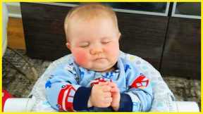 Top Funny Videos Of Cute Babies Falling Asleep || Peachy Vines