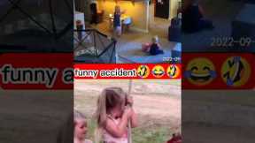 baby funny accidents 😂🤣🤣 l funny video l #youtubeshorts #shortsfeed #shorts