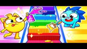 Magic Baby Stairs And More Funny Kids Songs 😻🐨🐰🦁 And Nursery Rhymes by Baby Zoo