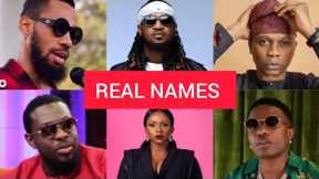 real names of your favorite celebrities / funny names