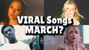 Top 40 Songs that are buzzing right now on social media! - MARCH 2024!