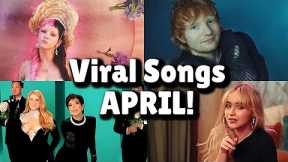 Top 40 Songs That Are Buzzing Right Now On Social Media! - April 2023!