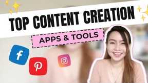 6 Best Apps and Tools for Content Creation| Social Media Strategies [CC English Subtitle]