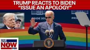 Trump reacts to Biden's Transgender Day of Visibility falling on Easter | LiveNOW from FOX