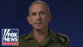IDF spokesman briefs on Israel's next move