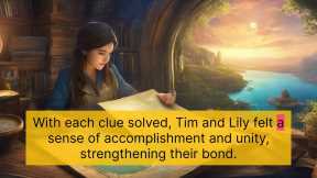 Tim and Lily's Treasure Map Adventure: Mastering Teamwork to Find Hidden Treasures! #bedtimestory