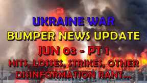 Ukraine War Update BUMPER NEWS (20240603a): Pt 1 - Overnight & Other News, Disinformation Rant