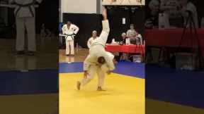 Judo vs. BJJ ends just how you expect... #judo #bjj #fight  #sports #shorts #trending