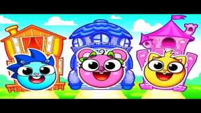 Giant Dollhouse Party Song 😍🏠 | Funny Kids Songs 😻🐨🐰🦁 And Nursery Rhymes by Baby Zoo