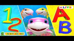 LIVE Top Songs, Nursery Rhymes for Kids | Baby Shark, ABC Song, Shapes Songs + More