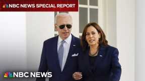 LIVE: President Biden drops out of 2024 presidential race, endorses VP Harris | NBC News