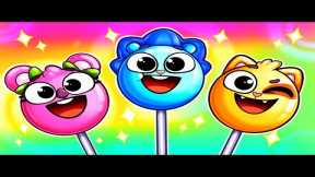 Lollipop Song 🍭 | Funny Kids Songs 😻🐨🐰🦁 And Nursery Rhymes by Baby Zoo