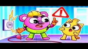 Be careful! 😱⚡ Safety Tips Songs + More Funny Kids Songs 😻🐨🐰🦁 And Nursery Rhymes by Baby Zoo