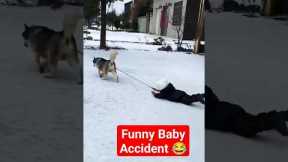 cute baby oooops funny Accidents #ytshorts #cute #viral #baby