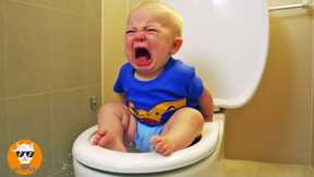 OH! FUNNIEST And CUTEST Baby Crying At Home - Funny Baby Videos | Just Funniest