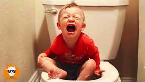 AWW! Funny CRYING Babies Inside Out At Home - Funny Baby Videos | Just Funniest