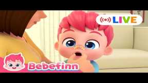 LIVE 🔴 Bebefinn 2024 Top Songs for Kids | Good Morning Song, Baby Shark, Boo Boo +more