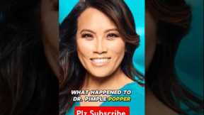 What Happened To DR. Pimple popper #pimple #popper #celebrity #trending