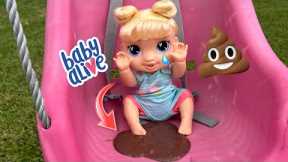 BABY ALIVE Doll has a BIG Accident Compilation videos 1 hour