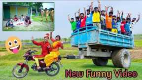 New Funny video😜  New Trending Comedy Video 2024 😂 | Best Funny video