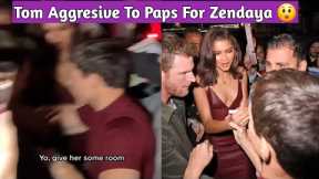 Tom Holland Protectively Pulls Zendaya Away from Aggressive NYC Paparazzi in Sweet Moment