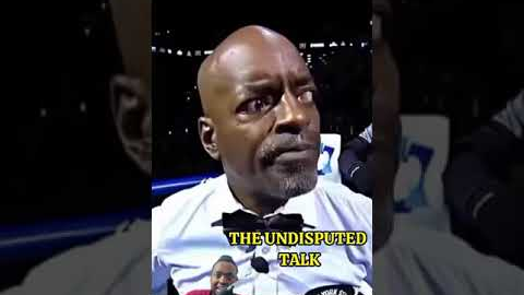 THE BEST REFEREE IN SPORTS #boxing #trending #fighting #boxingfans