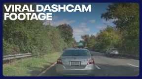 Viral dashcam video shows insurance scam on Belt Parkway