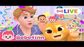 🔴 LIVEㅣBest Bebefinn Nursery Rhymes for KidsㅣGood Morning Song and Baby Shark