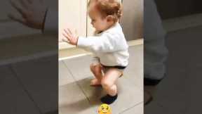 cute baby dance💃🕺funny baby laughing ||| funniest baby video