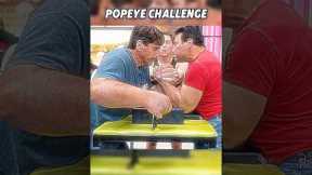 😱Popeye vs passresby #trending#armwrestling#sports#shorts