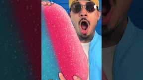 GIANT SWEDISH CANDY FREEZE DRY FAIL 😱🇸🇪 #satisfying #trending #mukbang #candy #asmr #freezedried