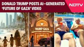 Donald Trump Gaza Video | Trump Posts Video Of AI-Generated ‘Future Of Gaza’ After US Takeover