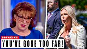 5 MINS AGO: Karoline Leavitt LEAKS How She Got Joy Behar FIRED From The View!