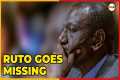 BREAKING NEWS President Ruto VANISHES 