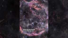 Exploding star captured by NASA’s James Webb space telescope