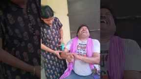 6 month baby injection 😭😂 # #funny #video #shorts #trending #viral #ytshorts #comedy